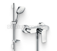 Душевой комплект Смеситель для душа Hansgrohe Metris 31680000 + Гарнитур Raindance Select E 150 27856000 Unica'S Puro