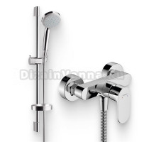 Душевой комплект Смеситель для душа Hansgrohe Rebris S 72640000 хром + Гарнитур Croma 100 Vario 27771000 Unica C