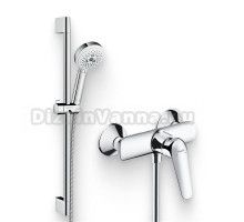 Душевой комплект Смеситель для душа Hansgrohe Novus 71060000 + Гарнитур Crometta 100 Multi 26650400