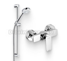 Душевой комплект Смеситель для душа Kludi Pure&Style 408410575 хром + Гарнитур Logo 1S 6816005-00