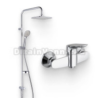 Душевой комплект Смеситель для душа Damixa RedBlu Origin Bit 772000000 + Стойка RedBlu Palace Evo 974200063