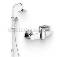 Душевой комплект Смеситель для душа Damixa RedBlu Origin Bit 772000000 + Стойка Redblu Origin One 978100000