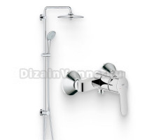 Душевой комплект Смеситель для душа Grohe BauEdge 23333000 + Стойка Euphoria 27421002