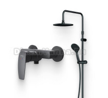 Душевой комплект Смеситель для душа AM.PM Tender F45A20022 + Стойка Gem F0790022