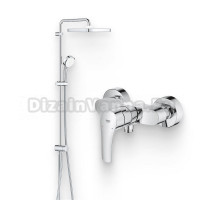 Душевой комплект Смеситель для душа Grohe Eurosmart 33555003 + Стойка Tempesta Cosmopolitan System 250 Tempesta Cosmopolitan System 250 26694000