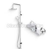 Душевой комплект Смеситель для душа AM.PM X-Joy F85A20000 + Стойка Gem F0790000