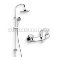 Душевой комплект Смеситель для душа Damixa RedBlu Palace Bit 312000000 + Стойка Redblu Origin One 978100000