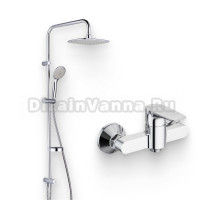 Душевой комплект Смеситель для душа Damixa RedBlu Origin Evo 2 782000000 + Стойка RedBlu Palace Evo 974200063