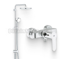 Душевой комплект Смеситель для душа Grohe Eurostyle Cosmopolitan 33590002 + Стойка Tempesta Cosmopolitan System 250 26675000