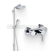 Душевой комплект Смеситель для душа Hansgrohe Metris S 31660000 + Стойка Croma Select S 26793000 хром