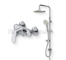 Душевой комплект Смеситель для душа AM.PM Like F8020016 + Стойка F0780064