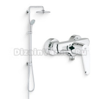 Душевой комплект Смеситель для душа Grohe Eurodisc Cosmopolitan 33569002 + Стойка Euphoria 27421002