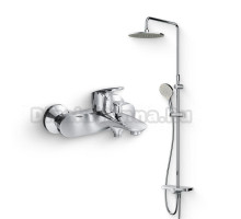 Душевой комплект Смеситель AM.PM Like F8010016 + Стойка F0780200