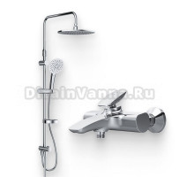 Душевой комплект Смеситель AM.PM Spirit V2.0 F70A10000 + Стойка F0770A100
