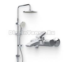Душевой комплект Смеситель AM.PM Spirit V2.0 F70A10000 + Стойка Like F0780064