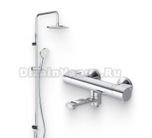 Душевой комплект Термостат AM.PM X-Joy F85A50000 для душа + Стойка Gem F0790000