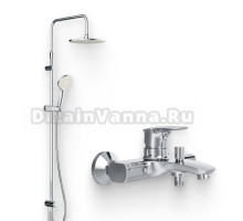 Душевой комплект Смеситель AM.PM Spirit V2.1 F71A10000 + Стойка Gem F0790000