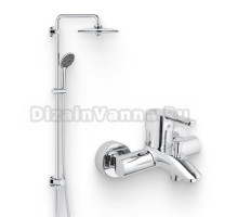 Душевой комплект Смеситель Grohe Feel 32269000 + Стойка Vitalio Joy 260 27357002