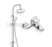 Душевой комплект Смеситель Damixa Palace Grand 461000000 + Стойка Origin Evo 978200000