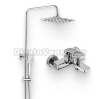 Душевой комплект Стойка Swedbe Calypso 5069 + Смеситель Kronos 2030
