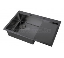 Кухонная мойка ZorG LUX 7851-L GRAFIT