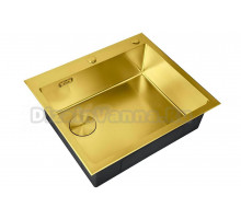 Кухонная мойка ZorG LUX 5951-L BRONZE