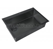 Кухонная мойка ZorG LUX 7551-L GRAFIT