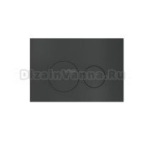 Кнопка смыва Creto Snap KL-CR-1.2-BM черная матовая