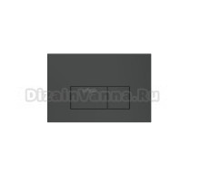 Кнопка смыва Creto Snap KL-CR-1.7-BM черная матовая