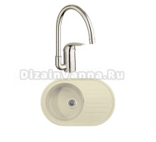 Комплект Мойка Kaiser KGM-7750-J жасмин + Смеситель Grohe Euroeco 32752000