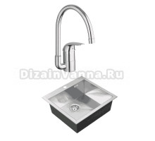 Комплект Мойка Kaiser KSM-5451 + Смеситель Grohe Euroeco 32752000
