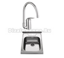 Комплект Мойка Kaiser KSS-5050 + Смеситель Grohe Euroeco 32752000