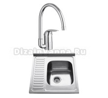 Комплект Мойка Kaiser KSS-6060 R + Смеситель Grohe Euroeco 32752000