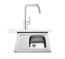 Комплект Мойка Kaiser KSS-8060 R + Смеситель Grohe Eurosmart 30567000