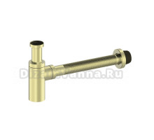 Сифон для раковины Wonzon & Woghand WW-88SS101-BG брашированное золото