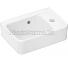 Раковина маленькая в туалет Hansgrohe Xanuia Q 60129450 36x25, белая