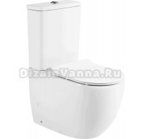 Унитаз-компакт напольный BelBagno Sfera-tr BB2128CPR (уценка: выставочный образец, нет упаковки)