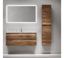 Мебель для ванной комнаты Sancos Urban 120 дуб чарльстон, белая раковина CN7006