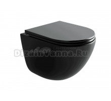 Унитаз подвесной Ceramicanova Vogue CN4008TMB