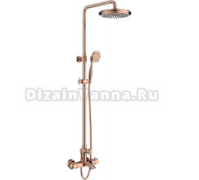 Душевая стойка AltroBagno Beatrice 030423 ROr розовое золото