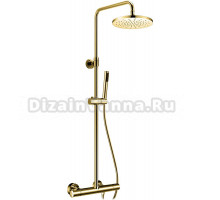 Душевая стойка AltroBagno Costanza 0302 Or золото