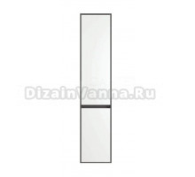 Шкаф-пенал для ванной Creto Amelia 35 R white, graphite