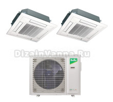 Мультисплит-система Ballu с лицевыми панелями, на две комнаты (50 м2 + 50 м2)