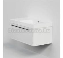 Тумба с раковиной La Fenice Elba 90 подвесная, bianca, раковина Cubo 90 R
