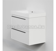 Тумба с раковиной La Fenice Elba Twin 80 подвесная, bianca, раковина Cubo 80