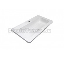 Мебельная раковина Creto Oro 80 глянцевая белая