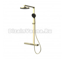Душевая стойка Vincea Aspire VSFS-4AS1BG с изливом, брашированное золото