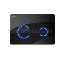 Кнопка смыва AM.PM Touch Pro I0450B38 черная глянцевая