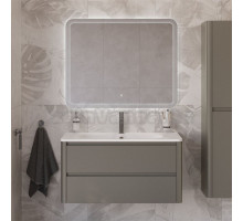 Мебель для ванной комнаты Cezares Relax 100 сатин, раковина Cezares CZR-1000/480-LV-MR-NV