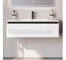 Тумба под раковину без столешницы Cezares Slider 100 подвесная, 1 ящик, белая